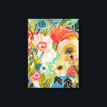 Impressão Em Tela Secreto Jardim Floral III<br><div class="desc">Secret Garden Floral III por Karen Fields</div>