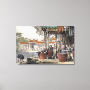 Impressão Em Tela Seda de tingidura e de enrolamento, 'de China em