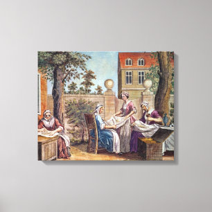 Impressão Em Tela Seda-Fazer, gravado por J. Hinton