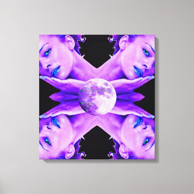 Impressão Em Tela Selene Moon Goddese (Frente)