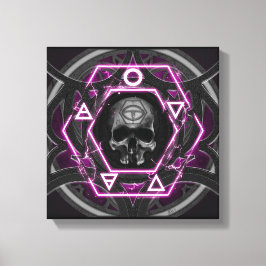 Impressão Em Tela Selos e selos de crânio