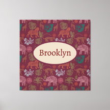 Selva Personalizada - Rosa Safari