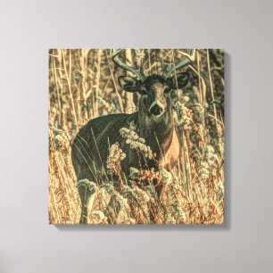 Impressão Em Tela selvagem de camuflagem Camouflage veado-branco