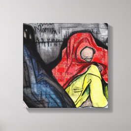 Impressão Em Tela Sem-abrigo