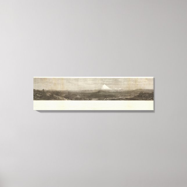 Impressão Em Tela Sem Slopes da Serra Nevada (Frente)