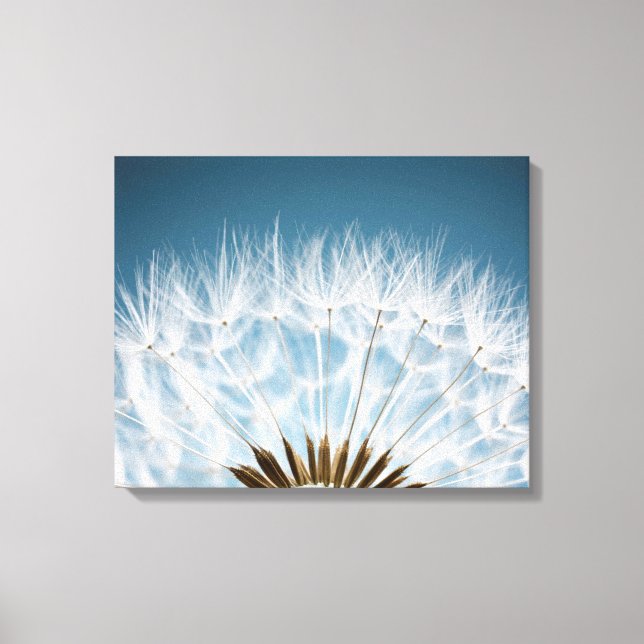 Impressão Em Tela Sementes De Dandelion (Frente)