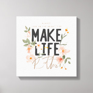 Impressão Em Tela Sempre olhe para o lado direito