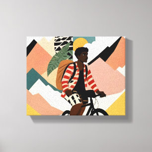 Impressão Em Tela Sempre um Viajante