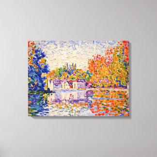 Impressão Em Tela Sena por Paul Signac