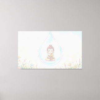 Impressão Em Tela Senhor Buda