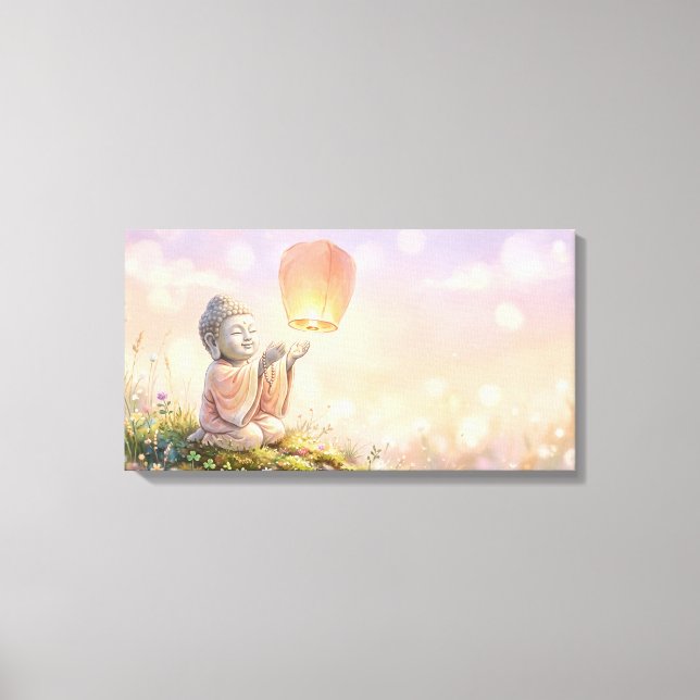 Impressão Em Tela Senhor Buda (Frente)