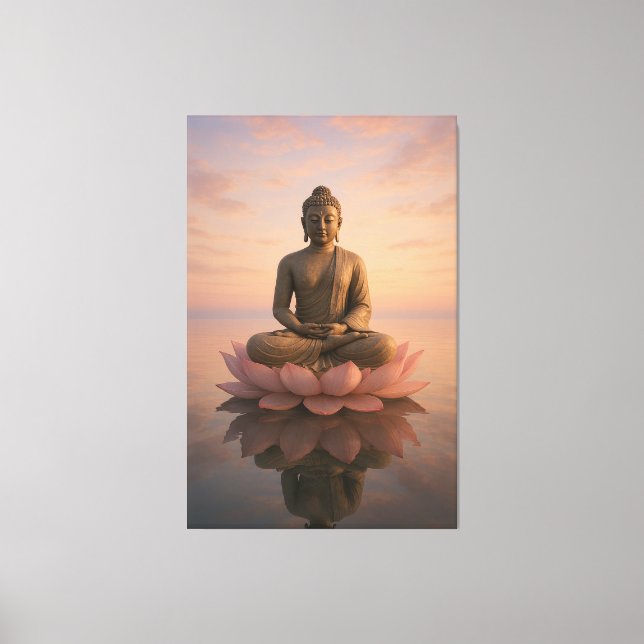 Impressão Em Tela Senhor Buda (Frente)