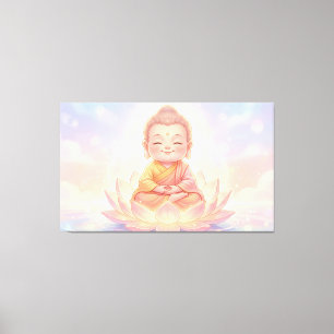 Impressão Em Tela Senhor Buda