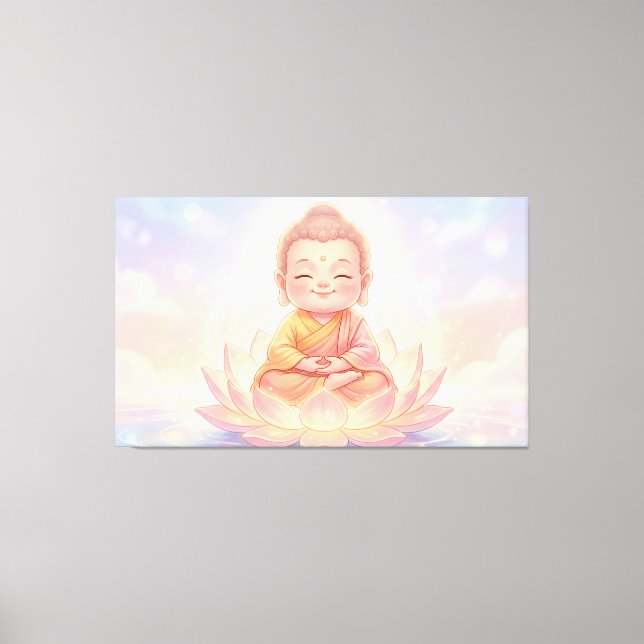 Impressão Em Tela Senhor Buda (Frente)