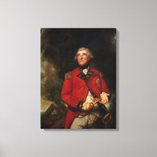 Impressão Em Tela Senhor Heathfield Governador de Gibraltar