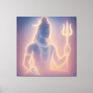 Impressão Em Tela Senhor Shiva