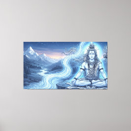 Impressão Em Tela Senhor Shiva