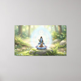 Impressão Em Tela Senhor Shiva
