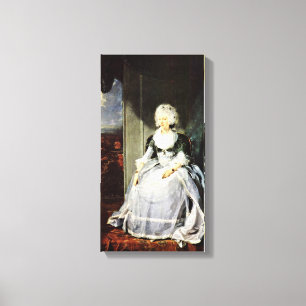 Impressão Em Tela Senhor Thomas Lawrence - rainha Charlotte