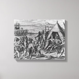 Impressão Em Tela Senhor Walter Raleigh