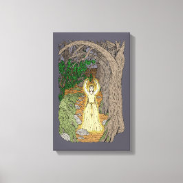 Impressão Em Tela Senhora Eldritch (Fada em Woods)