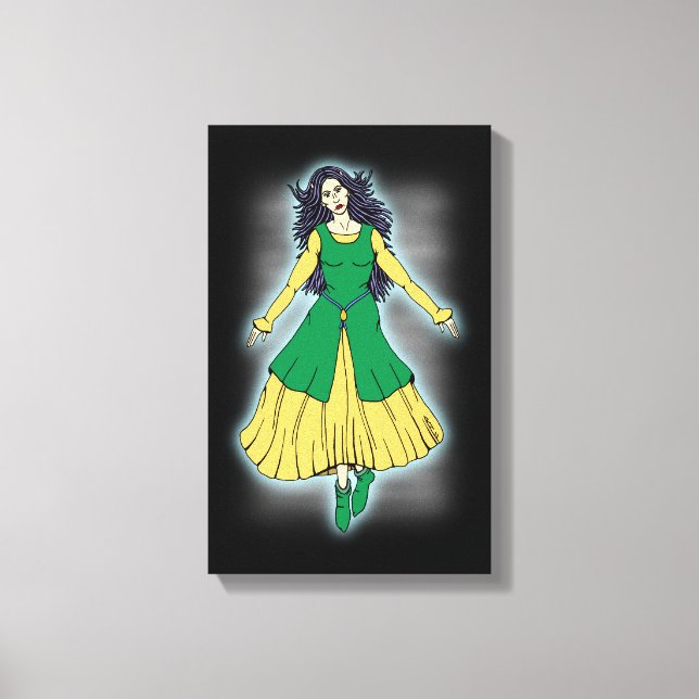 Impressão Em Tela Senhora Leanan Sidhe (Frente)