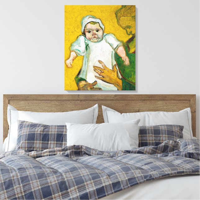 Impressão Em Tela Senhora Roulin e seu Bebê (Insitu(Quarto))