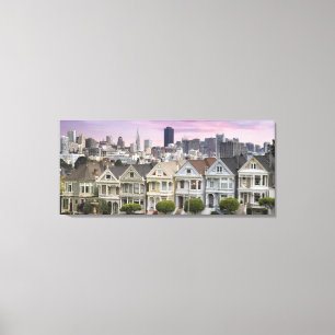 Impressão Em Tela Senhoras pintadas históricas em San Francisco