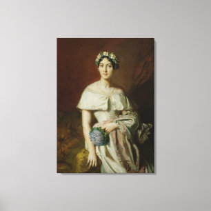 Impressão Em Tela Senhorita Marie-Therese de Cabarrus, 1848