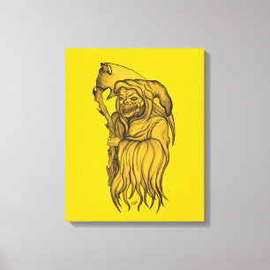 Impressão Em Tela Sensenmann - The Death