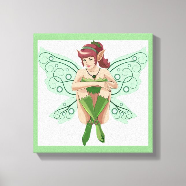 IMPRESSÃO EM TELA SENTANDO FAIRY (Frente)