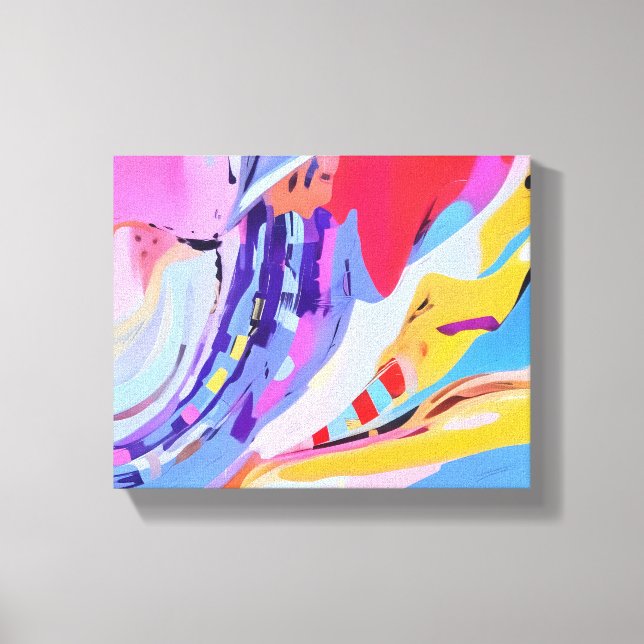 Impressão Em Tela Sentimentos se foram (Frente)