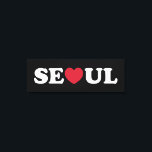 Impressão Em Tela Seoul Love Heart<br><div class="desc">Seoul Love Heart Globe Trotters se especializa em imagens idiossincráticas de todo o mundo. Aqui você encontrará Cartões de Saudação,  Cartões Postais,  Posters,  Mouséads e muito mais.</div>