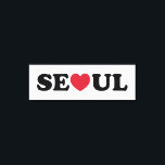 Impressão Em Tela Seoul Love Heart<br><div class="desc">Seoul Love Heart Globe Trotters se especializa em imagens idiossincráticas de todo o mundo. Aqui você encontrará Cartões de Saudação,  Cartões Postais,  Posters,  Mouséads e muito mais.</div>