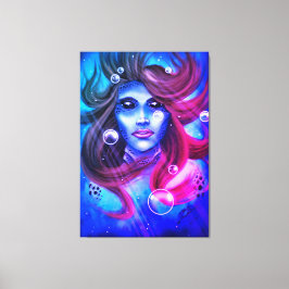 Impressão Em Tela Sereia