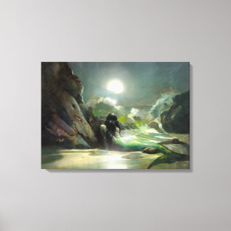 Impressão Em Tela Sereia de Reverie do Mar