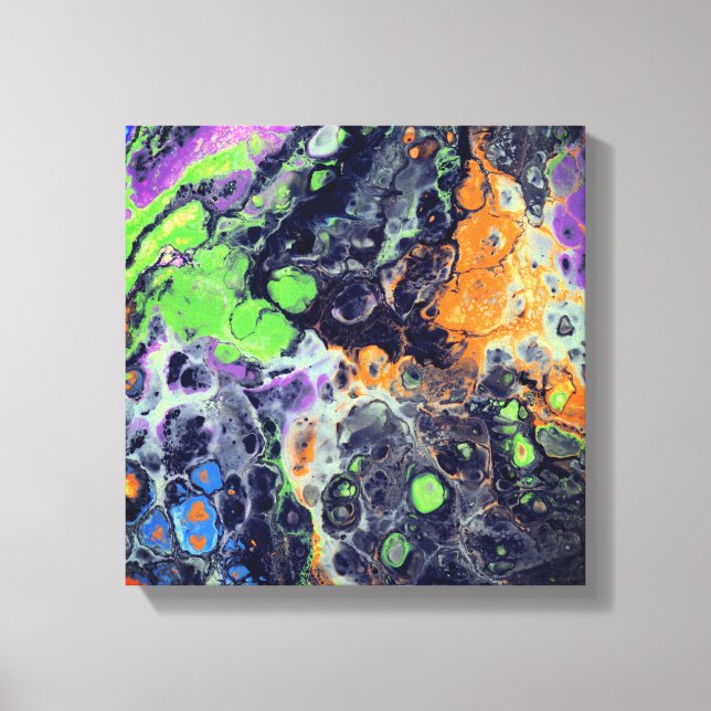 Impressão Em Tela Serenidade Molten 1 (Frente)