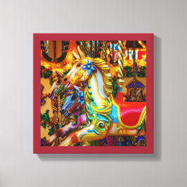 Impressão Em Tela Série "feliz-volta-cavalo" 28