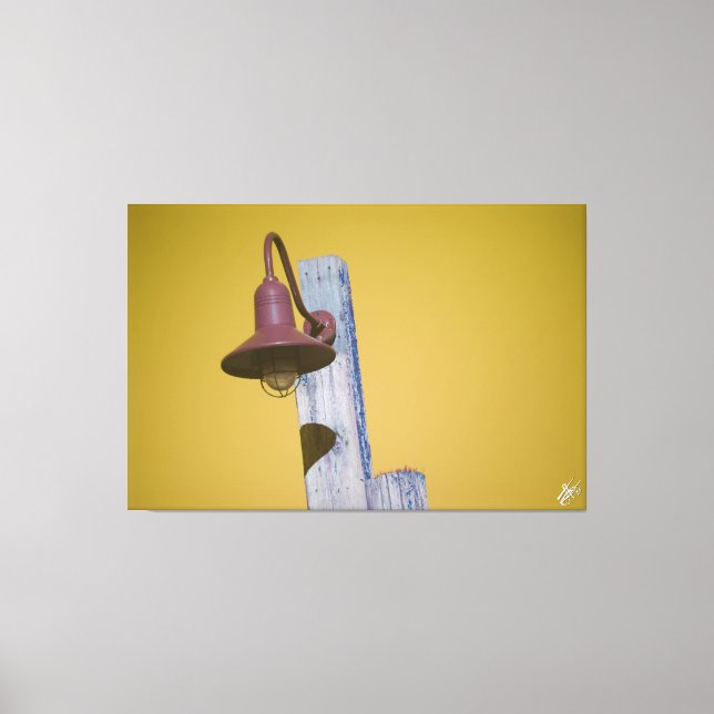 Impressão Em Tela Série Langley Light Posto #3 (Frente)