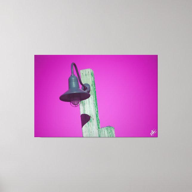 Impressão Em Tela Série Langley Light Posto #6 (Frente)