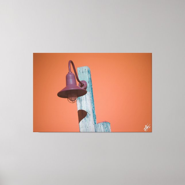 Impressão Em Tela Série Langley Light Posto nº 9 (Frente)