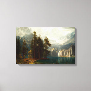 Impressão Em Tela Serra Nevadas de Bierstadt