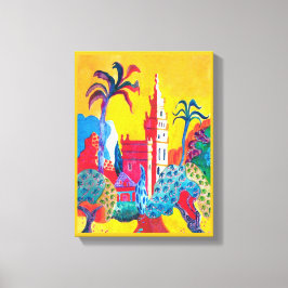 Impressão Em Tela Sevilha, Espanha.