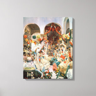 Impressão Em Tela Sevilha (óleo na canvas)