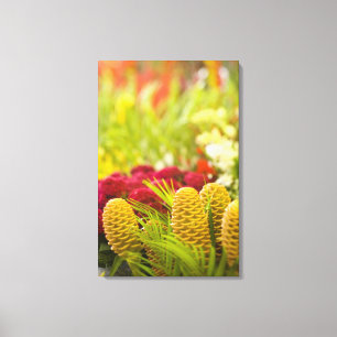 Impressão Em Tela Sexta-feira Semanal Mercado de frutas e vegetais.