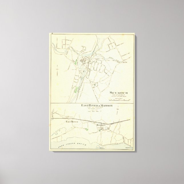 Impressão Em Tela Seymour, E River, Madison (Frente)
