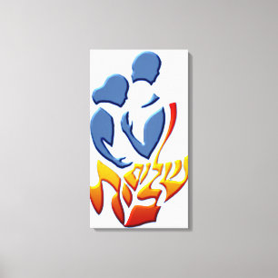 Impressão Em Tela Shalom Bayit