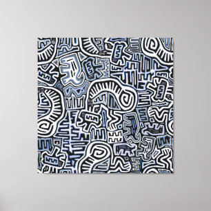 Impressão Em Tela Shaman Peyote Ritual Mola