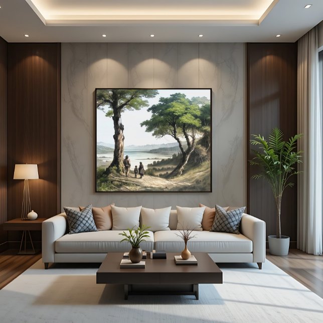 Impressão Em Tela Shared Horizon (Criador carregado)