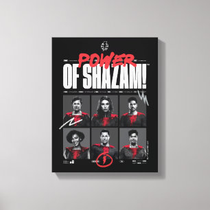 Impressão Em Tela SHAZAM! Fury of the Gods Poder do grupo SHAZAM